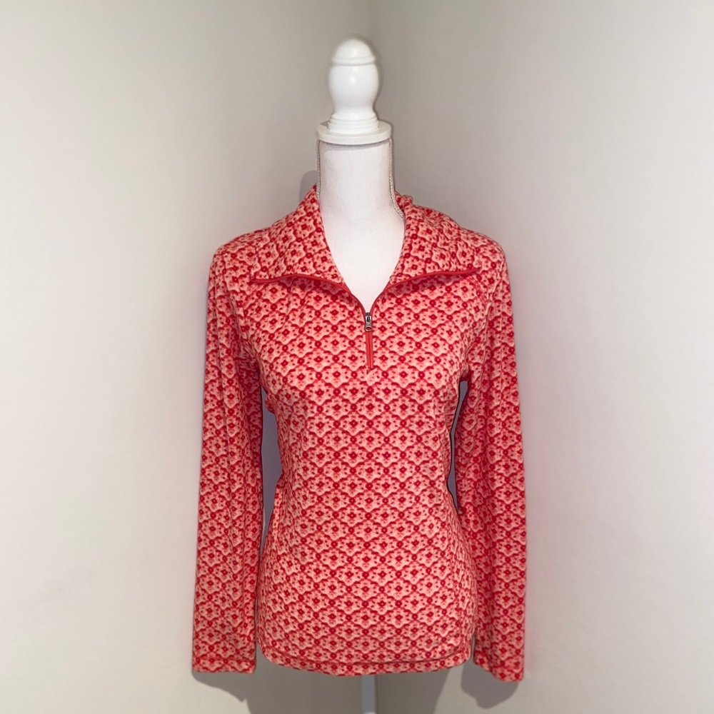 Coral Columbia pullover NWOT